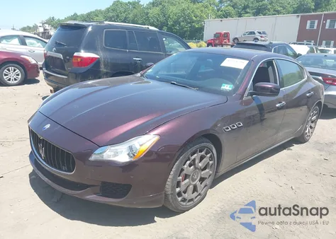 2016 Maserati Quattroporte S Q4 из США, поврежденный, VIN ZAM56RRA9G1186061